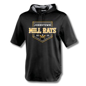 Shirt-Black Hooded SS